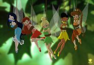 Disney fairy hostages by bondomunk-d8lasxa