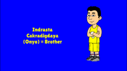 Indrazta (Onyo) in GoAnimate with Blue Background