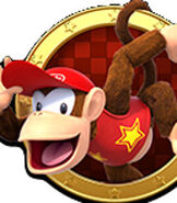 Diddy Kong in Mario Party Star Rush