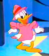Doanld Duck as Cogsworth