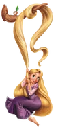 Rapunzel as Flora
