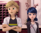 Adrien Agreste and Marinette