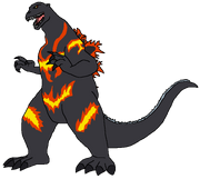 Burning Godzilla godzillathemonstrousmission