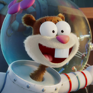 Sandy Cheeks as Po