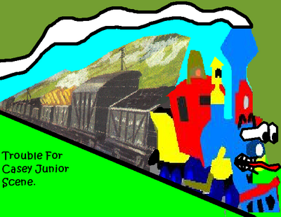 Casey Junior and Friends Scene 8: Trouble For Casey Junior (USA): | The ...