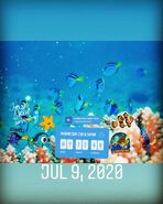 Finding Dory Marine Day 2020 countdown