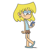 Lori loud as disgust