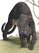 Giant Fossa as Monolophosaurus