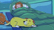 Martha Lorraine was sleeping on Helen Lorraine