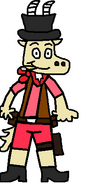 Pecos Goat (swimsuit)