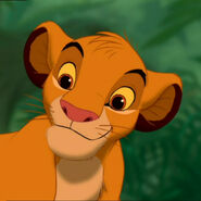 …and Young Simba as Spike, Bucky, and Quillo