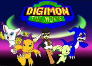 Digimon the Movie title card by sonicguru