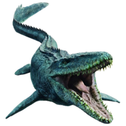 Mosy The Mosasaurus As The Bird