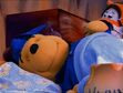 Winnie The Pooh was sleeping in the bed in Night of the Waking Tigger