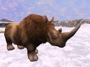 Woolly Rhinoceros as Triceratops