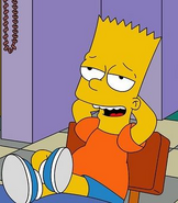 Bart Simpson as Alpha 5