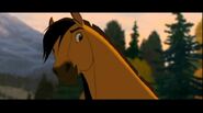 Spirit as Prince Charming's Horse