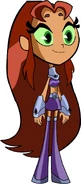 Starfire as Clarabelle Cow