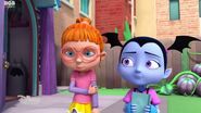 Bridget and Vampirina Hauntley