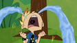 Johnny Test crying