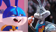 Snowball (The Secret Life of Pets) and Bugs Bunny