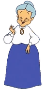 Granny as Dr Julia Bleeb