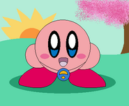 Kirby as a Ultra Guardian