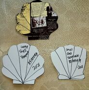 Seashell stencils