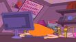 Candace falls asleep on the computer