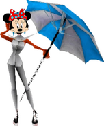 Minnie Mouse as Megumi Bandicoot