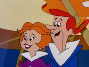 Happy George and Jane Jetson