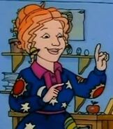 Ms Frizzle as herself