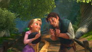 Flynn Rider and Rapunzel as Maurice
