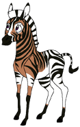 Leah as a Hagerman Horse