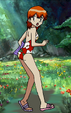 Misty (Red Tropical Swimsuit)