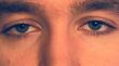Really close-up ASMR's eyes