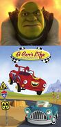 Shrek Hates A Car's Life- Sparky's Big Adventure