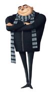 Felonius Gru (Despicable Me Movie) providing his voice for Bubonic Preposteror