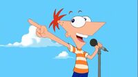 Phineas as Pinocchio