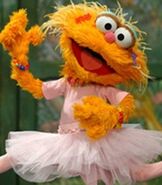 Zoe in Sesame Street