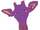 Gina the Murasaki Purple Giraffe