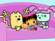 Kai-Lan, Hoho, Daizy and Wubbzy as Joe