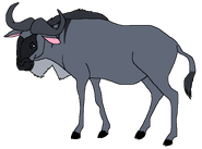 Ken as a Blue Wildebeest