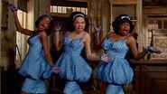 Crystal, Ronnette, and Chiffon as The Bimbettes