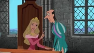 Duke with Princess Aurora