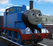 Thomas the Tank Engine as Edward Cullen