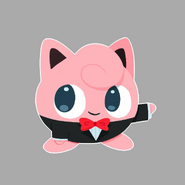 Jigglypuff is Wearing Tuxedo