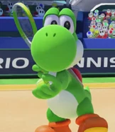 Yoshi in Mario Tennis - Ultra Smash.jpg (19 KB) Yoshi as Rex