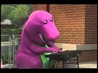 Barney Playing Piano