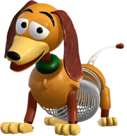 Slinky dog as king louie